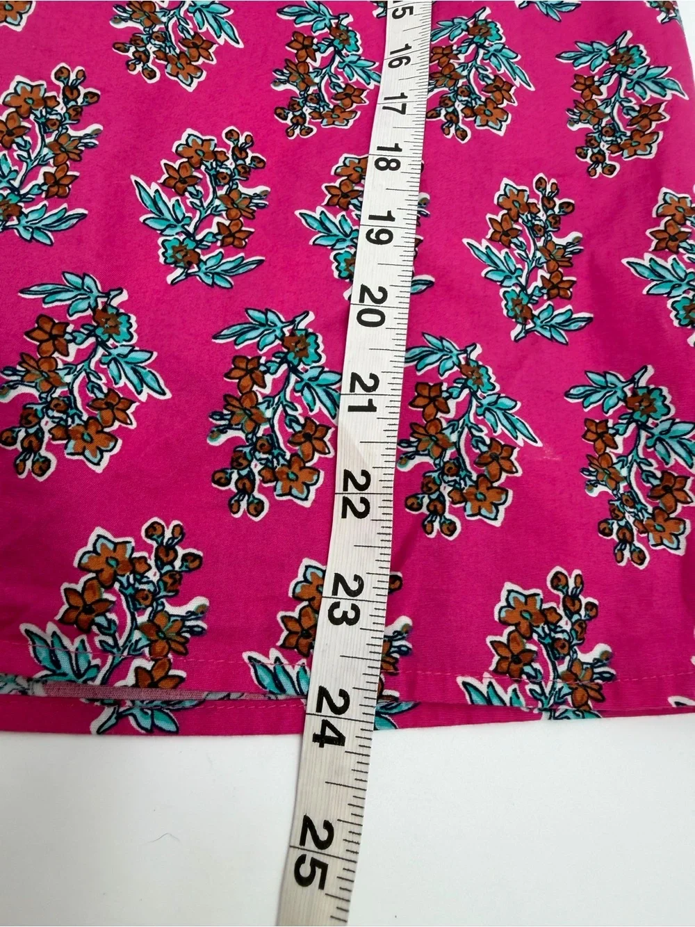 J.Crew Pink Floral Popover Top